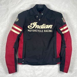 Indian Motorcycle Men s Textile Jacket with Removable Lining Size S